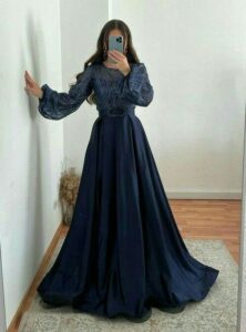 midnight gala maxi dress
